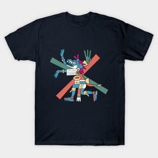 The Underworld Dog God of the Aztecs T-Shirt